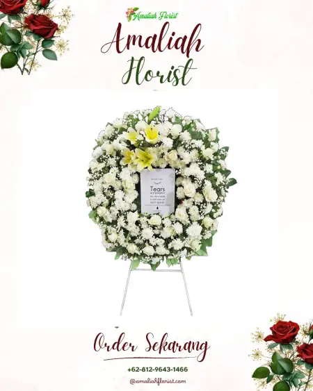 Krans Bunga Duka Kambinganrejo